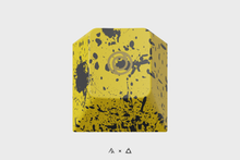 Load image into Gallery viewer, render of Serika Yellow Salvun Artisan Keycap