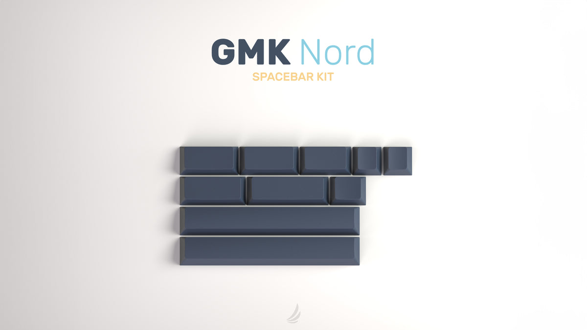  render of GMK CYL Nord Spacebar Kit 