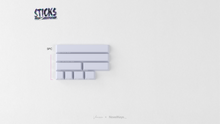 Load image into Gallery viewer, render of GMK CYL Gurokawa sticks spacebar kit