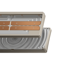 Load image into Gallery viewer, hidden render of cloudnine with titanium hhkb stainless steel combo