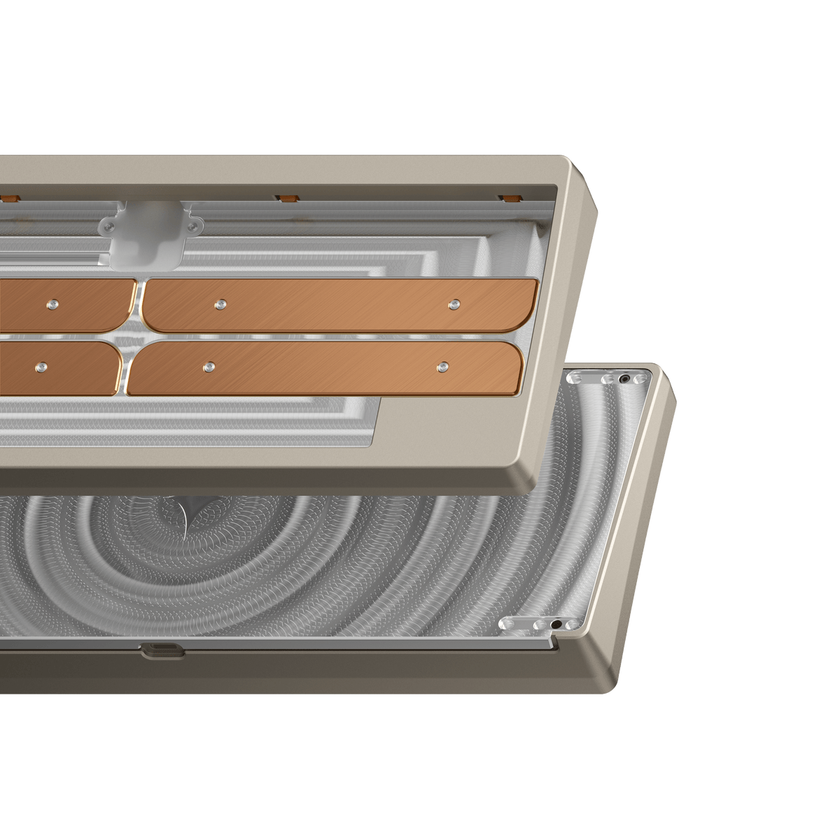  hidden render of cloudnine with titanium hhkb stainless steel combo 
