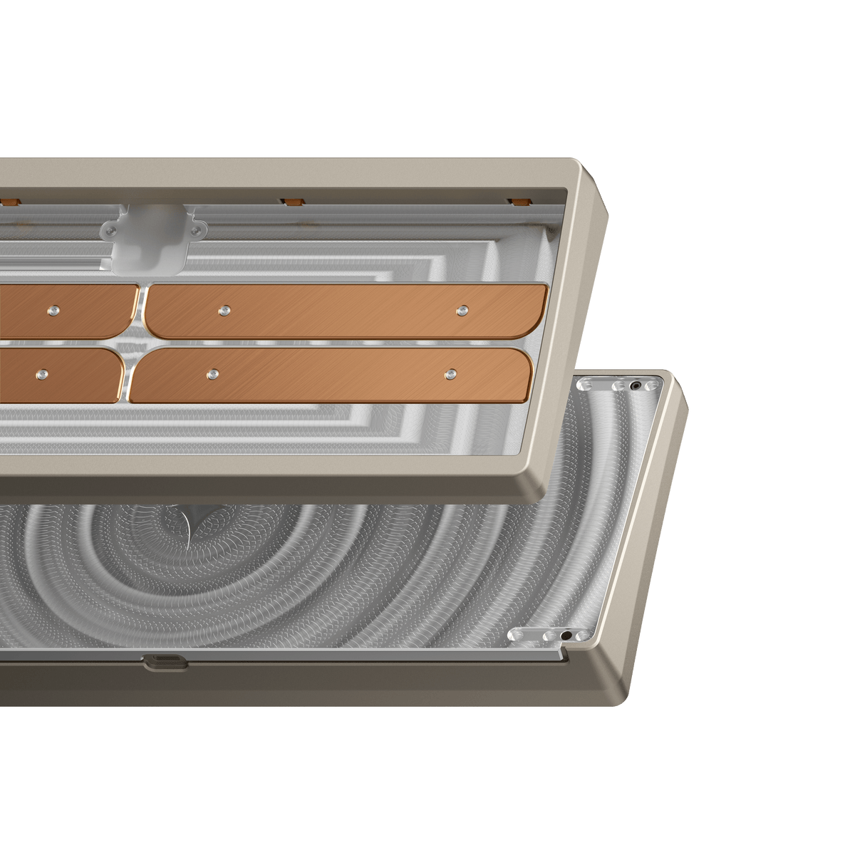  hidden render of cloudnine with titanium wk stainless steel combo 