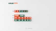 Load image into Gallery viewer, render of GMK CYL Kaiju R3  warnings novelties kit