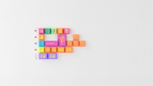 Load image into Gallery viewer, render of GMK CYL Windbreaker Novelties Kit