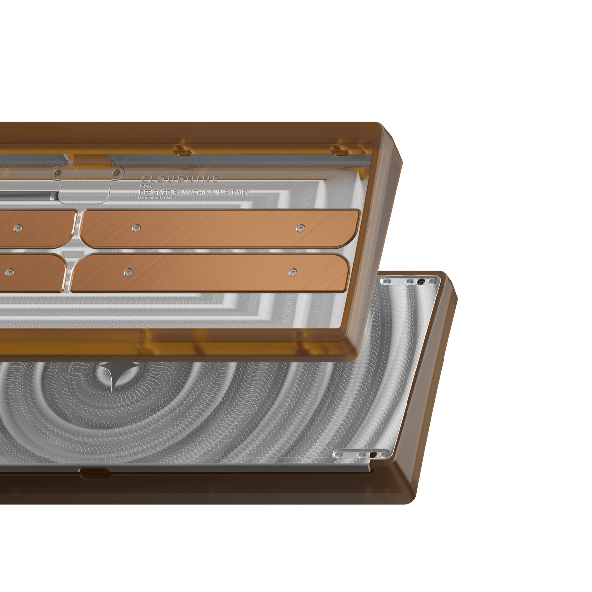  hidden render of cloudnine with amber stainless steel wk combo 