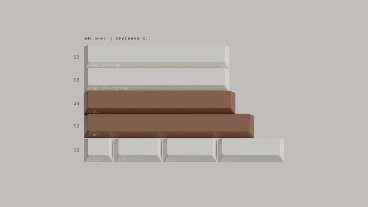  render of GMK CYL spacebars kit 