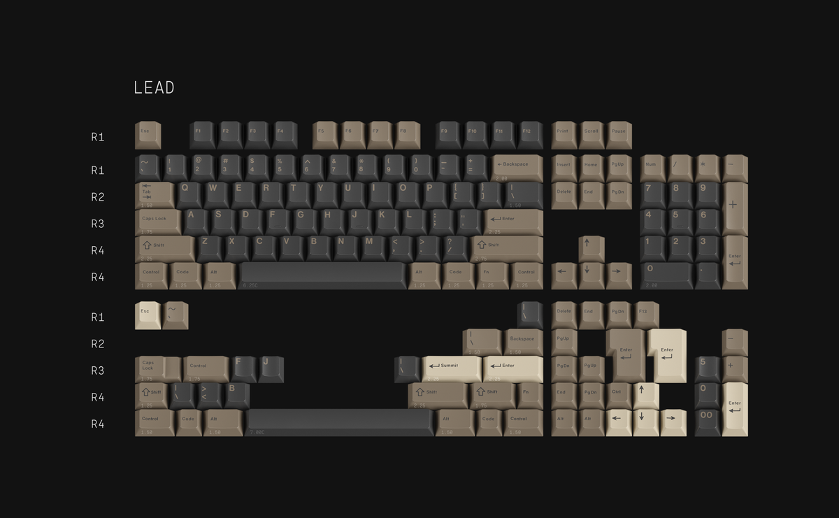  render of GMK CYL Boulder Base Kit 