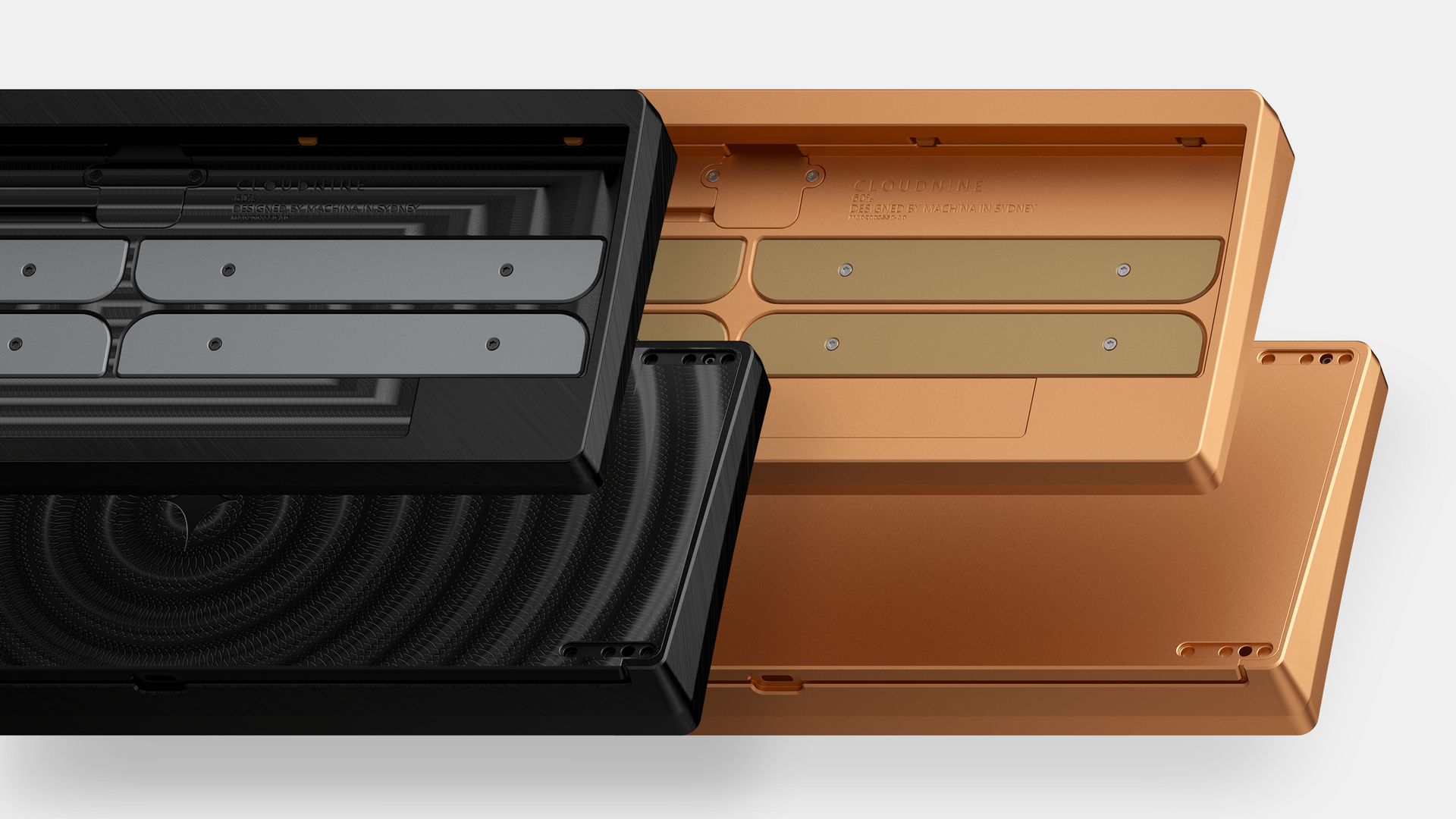 render of cloudnine 2 grand machina in both colors hhkb