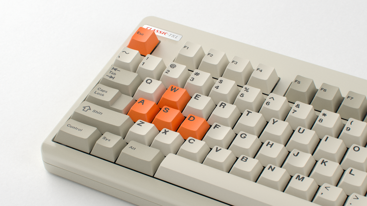 GMK CYL Mini Orange Accent Pack – NovelKeys LLC