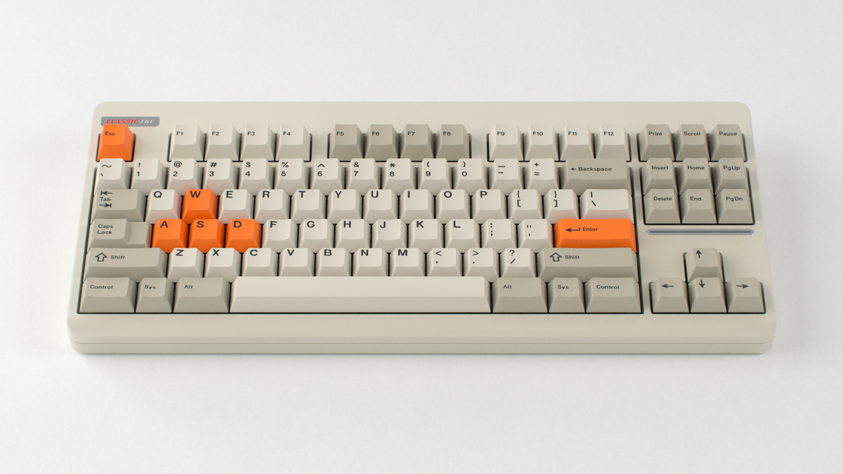 GMK CYL Mini Orange Accent Pack – NovelKeys LLC