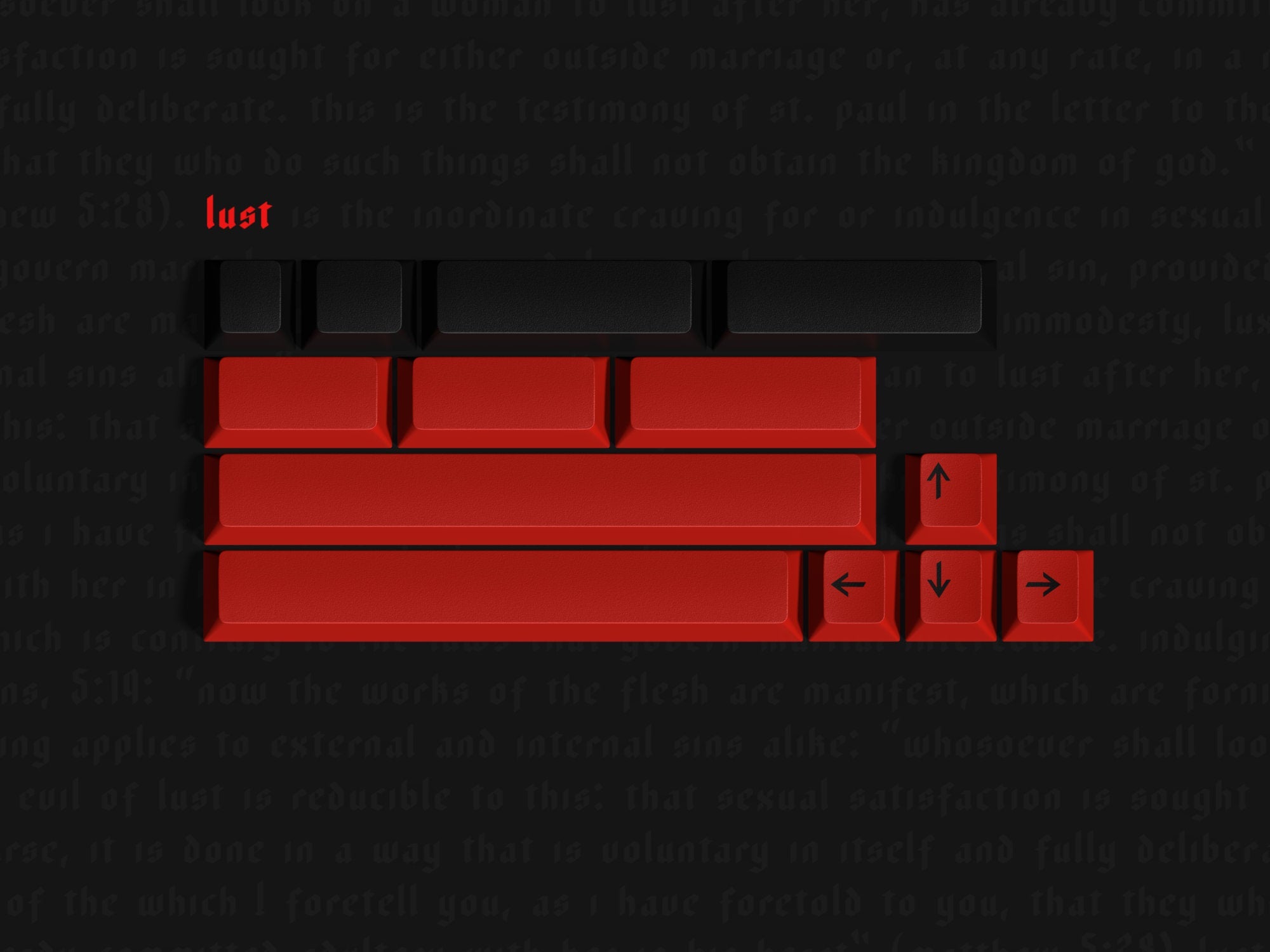 MW Heresy - B Stock – NovelKeys LLC