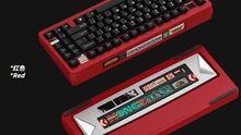 Load image into Gallery viewer, render of Matrix MRTAXI keyboard in hong kong theme