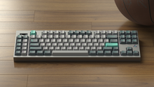 Load image into Gallery viewer, render of GMK CYL Hyperfuse R3 keycaps on a keyboard