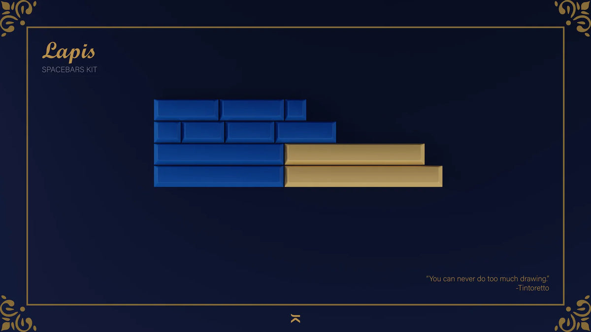  render of GMK CYL Spacebars kit 