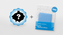 Load image into Gallery viewer, hidden render of mystery switch emblem and switch film pack