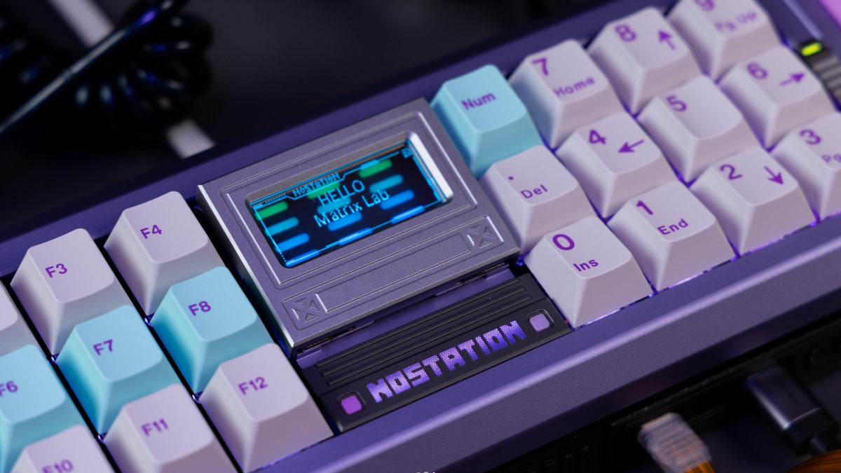 Matrix NOSTATION close up of screen 