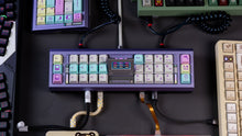 Load image into Gallery viewer, Matrix NOSTATION top down in purple with wires plugged in