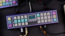 Load image into Gallery viewer, Matrix NOSTATION in purple top down with wires plugged in