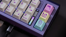Load image into Gallery viewer, Matrix NOSTATION in purple close up on right side