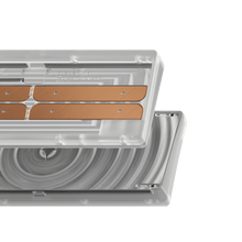 Load image into Gallery viewer, hidden render of pc stainless steel hhkb  combo