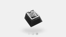 Load image into Gallery viewer, render of Tribal Salvun Artisan Keycap angled