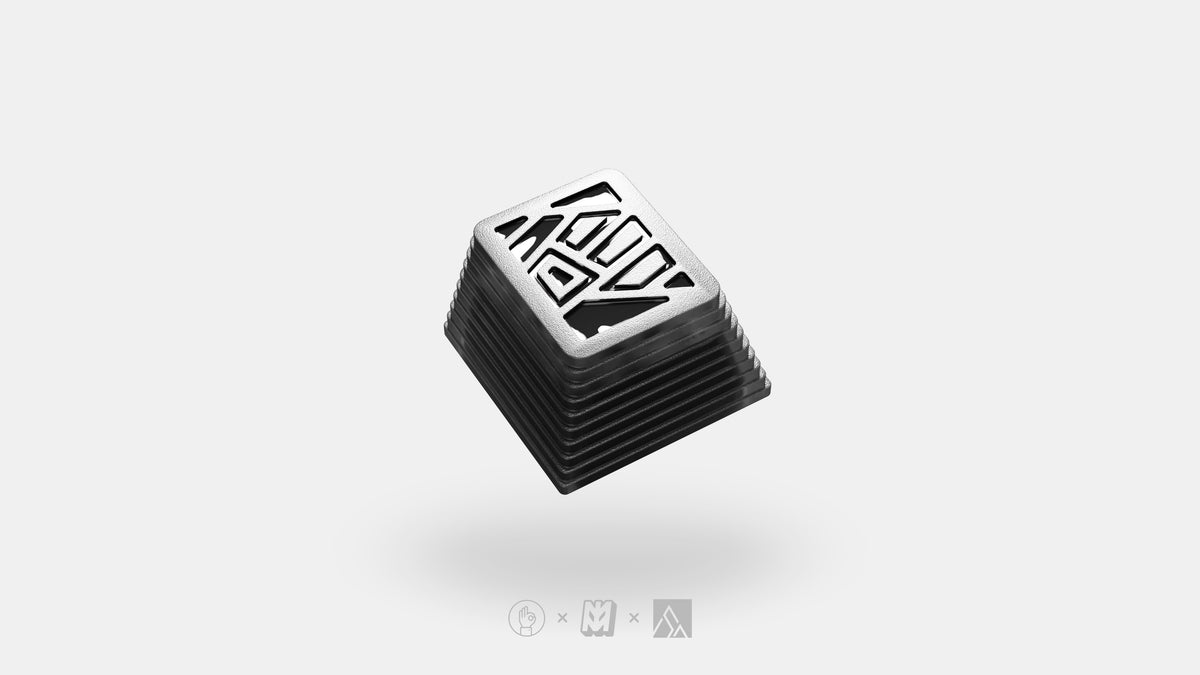  render of Tribal Salvun Artisan Keycap angled 