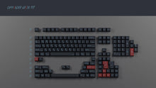 Load image into Gallery viewer, render of GMK CYL Shadow hangul base kit