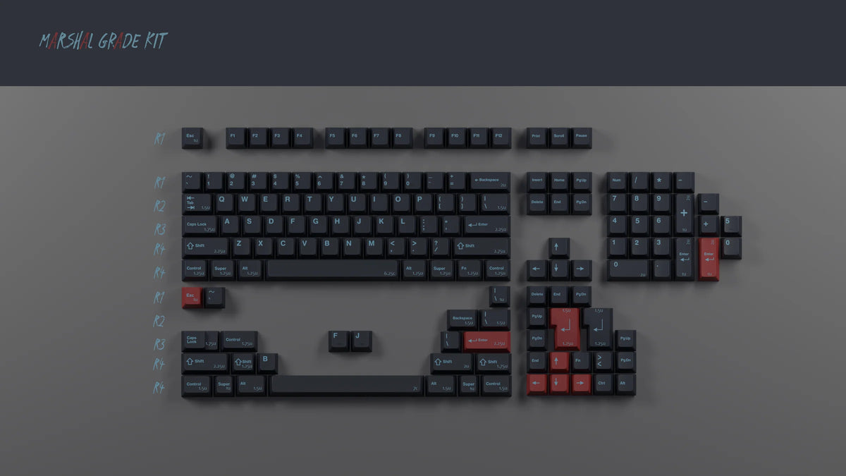  render of GMK CYL Shadow Base Kit 