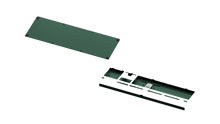 Load image into Gallery viewer, TOFULL Bottom Case — Anodized Pine Green