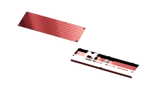 Load image into Gallery viewer, TOFULL Bottom Case — RAW Anodized Red w/ textures