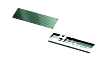 Load image into Gallery viewer, TOFULL Bottom Case — RAW Anodized Pine Green w/ textures