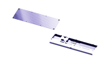 Load image into Gallery viewer, TOFULL Bottom Case — RAW Anodized Light Purple w/ textures