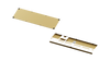 Sandblasted Brass w/o slots