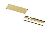 Load image into Gallery viewer, TOFULL Bottom Case — Sandblasted Brass w/o slots