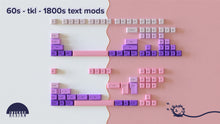 Load image into Gallery viewer, render of Kam Li&#39;l Dragon 60s - tkl - 1800s text mods kit