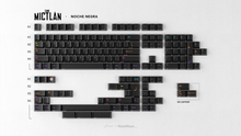 Load image into Gallery viewer, render of GMK CYL Mictlan Noche Negra base