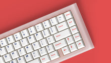 Load image into Gallery viewer, Render of GMK CYL Parcel on a clear keyboard zoomed in on right
