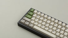 Load image into Gallery viewer, Ghostbustin PBT Keycaps on a black keyboard zoomed in on left