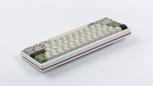 Load image into Gallery viewer, Ghostbustin PBT Keycaps on a white keyboard angled back