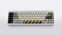 Load image into Gallery viewer, Ghostbustin PBT Keycaps on a silver keyboard centered
