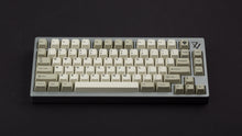 Load image into Gallery viewer, GMK CYL Hineybeige on a silver 7V keyboard