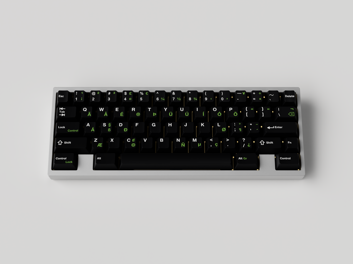  JTK Griseann on a white keyboard centered 