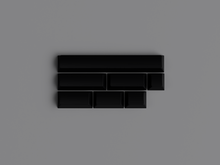 Load image into Gallery viewer, Render of JTK GRISEANN / ROYAL ALPHA black spacebar kit