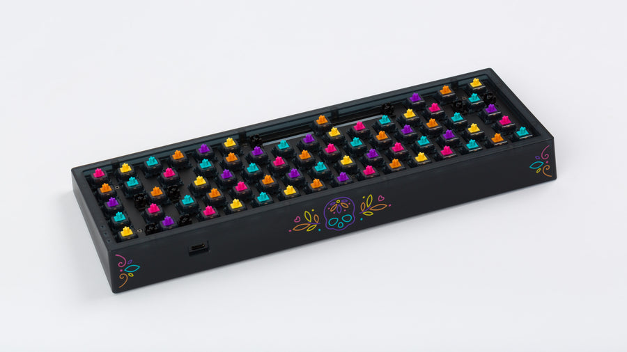 NovelKeys NK65 Mictlan Edition 65 percent keyboard in the official Mictlan theme