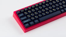 Load image into Gallery viewer, pink case featuring awaken keycaps left side