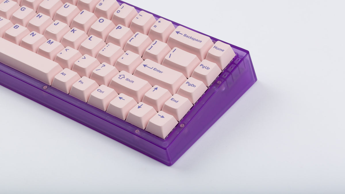  Cherry Blossom on a purple keyboard zoomed in right 