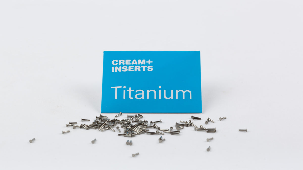  Titanium Cream+ Inserts 