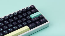 Load image into Gallery viewer, GMK Analog Dreams Digital Nightmares R2 on a white keyboard zoomed in on right