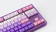 Load image into Gallery viewer, Kam Li&#39;l Dragon on a purple NK87 keyboard zoomed in on right
