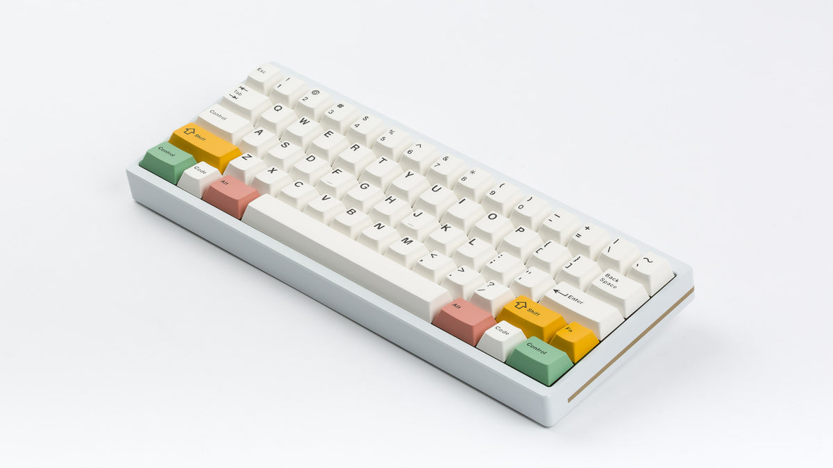  Key Kobo BoW on a white keyboard angled 